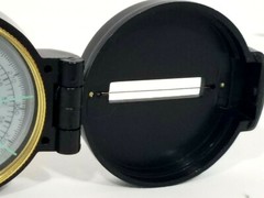 Engineer Lensatic Compass Black 2″ Compact & Precise Ultimate Survival Tech Gear