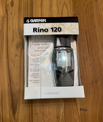 NEW – Garmin Rino 120 Handheld Hiking GPS Navigator 2-way Radio