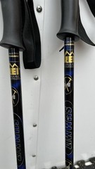 REI SUMMIT Komperdell Vario Basket Telescopic 7075 Alloy Trekking Poles Hiking
