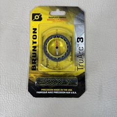 Brunton TruArc3 Baseplate Compass Measures USA Sealed