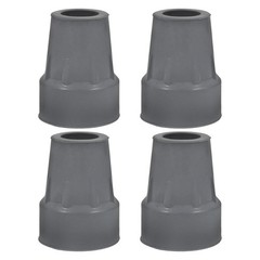 4Pcs Hiking Pole Rubber Tips Durable Anti Slip Replacement for 22Mm Canes