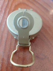 Vintage Lensatic Compass Made In Japan/ Camping Survial Hiking Scouting Outdoors