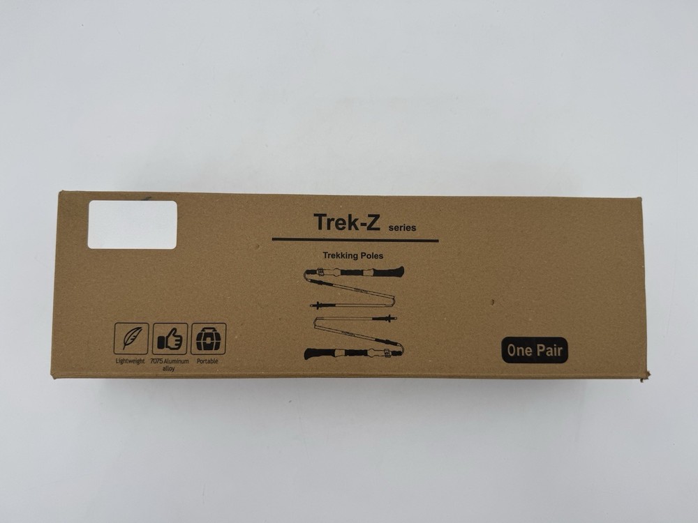 Trek-Z Collapsible Hiking & Trekking Poles – Balance Support New NIB