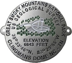 Great Smoky Mountains Hiking Stick Medallions – Multiple Designs Available