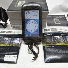Garmin Montana 600t Camo Handheld Waterproof GPS w/ Built-In Compass & TOPO Maps