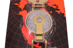 Fox Outdoor 39-22 Metal Lensatic Compass And Pouch