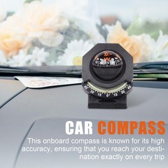 Adjustable Accurate Mount Compass Ball for Car Boat Marine Ship Truck Navigation