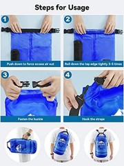 Navy Blue Waterproof Dry Bag – 5L/10L/20L/30L/Roll Top 40L – Navy Blue