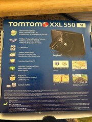 TOMTOM XXL 550 TM COMPLETE IN BOX CAR MOUNT GPS BUNDLE! USA CANADA & MEXICO MAPS