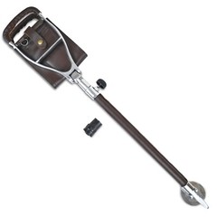 Outdoor Shooting Stick Adjustable Seat Hunting Stick Chair Camping Waking Cane