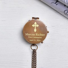 Handmade Engraved Compass Nautical working Compass With Custom Engraving Gift