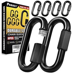 Heavy Duty Chain Quick Links, 1600 LBS Weight Capacity, Durable, Anti 6PCS 3”