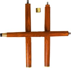 Designer Walking Cane Wooden trekking Walking Stick Shiny Brass Handle Knob Gift