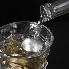 Titanium Drink Stones 4cm Pure 99.8% Ti Reusable Chilling Cubes for For whiskey
