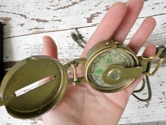 Vintage Engineer Directional Compass