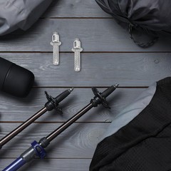 8Pcs Reusable Tungsten Alloy Trekking Pole Tips Replacement for Outdoor Hiking