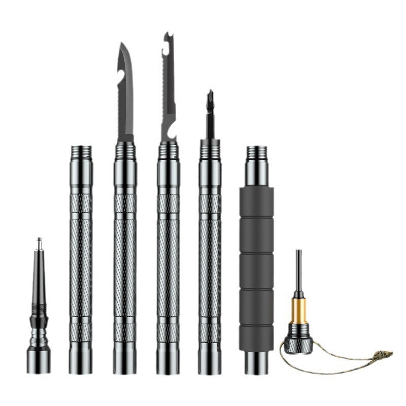Multi-Functional Hiking Pole fits Outdoor Camping Hiking