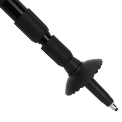 Outdoor Aluminium Alloy 4-Sections Suspension Trekking Pole For Climbing JJZZ