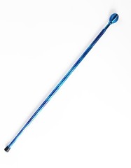 Unique Solid Titanium Walking Cane — Handcrafted