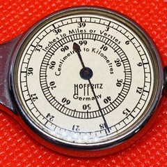Vintage Hoffritz Inches to Miles Curvimeter Measuring Drafting Tool Germany