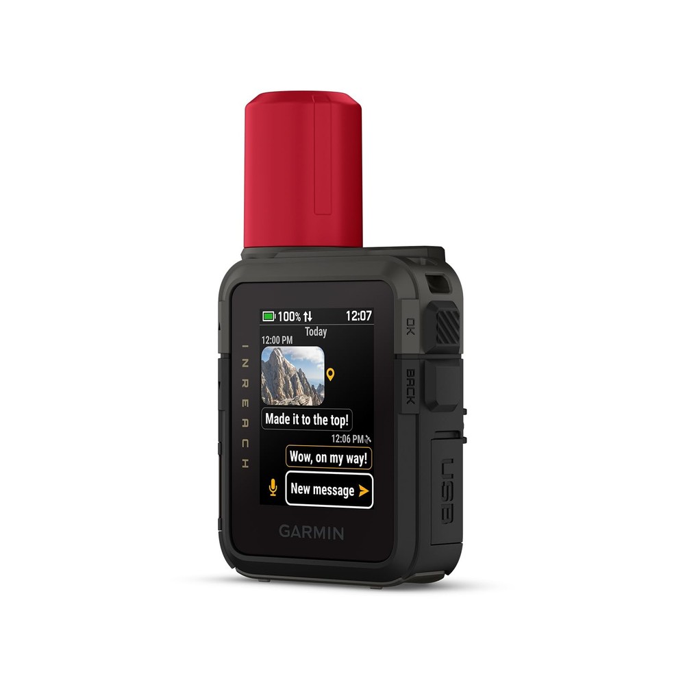 Garmin inReach® Mini 3 Plus, Rugged Global Satellite Communicator with