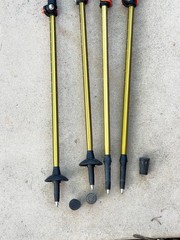 2 Sets of Ozark Trail Trekking Poles 100-135CM –4A