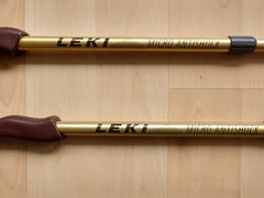Leki Poles Hiking Nordic Walking 64-110cm Antishock Hiking
