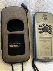 Garmin GPS Map 76CS X W Carry Case -works Euc
