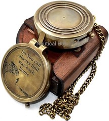 Military Compass for Hiking and Survival- Waterproof Brass Nautical Pocket