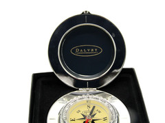 Dalvey Scotland Pocket Classic Compass Oakleaf With Box Instructions