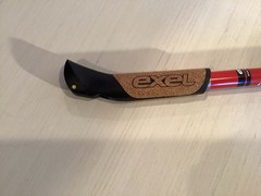 Pair of NEW Exel Nordic Walking Poles 150cm CI 500 Carbon Made in Italy NOS