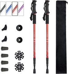 Trekking Poles Shock Absorbing Adjustable Hiking/Walking Sticks Hiking