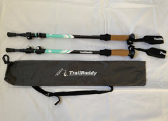 TrailBuddy 1A Anti Shock Sticks Adjustable Trekking Poles