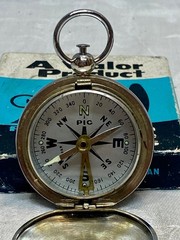 Vintage Silva Huntsman Compass & Sun Watch -Original Plastic Case & Instructions