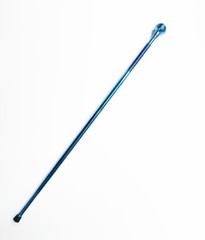 Handcrafted Convertible Titanium Walking Cane with Ice Ferrule – One of a Kind