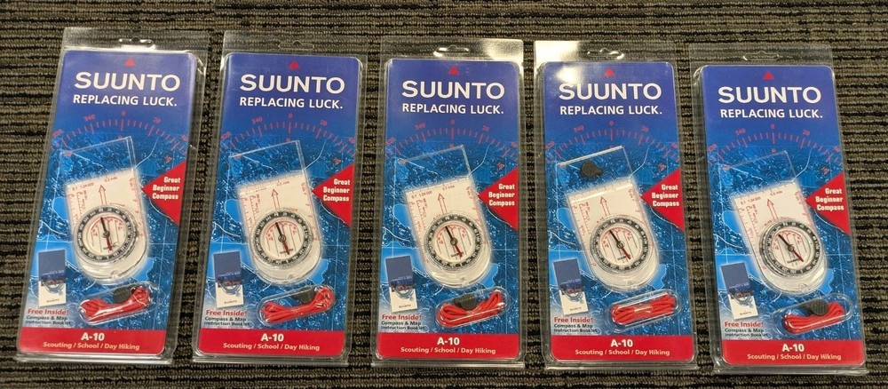 Suunto A-10 Partner II Compass Lot Of 5 New In Package