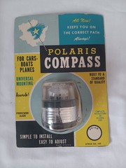 Vintage Polaris Compass Model no 100 Blackstone Manufacturing Original Packaging