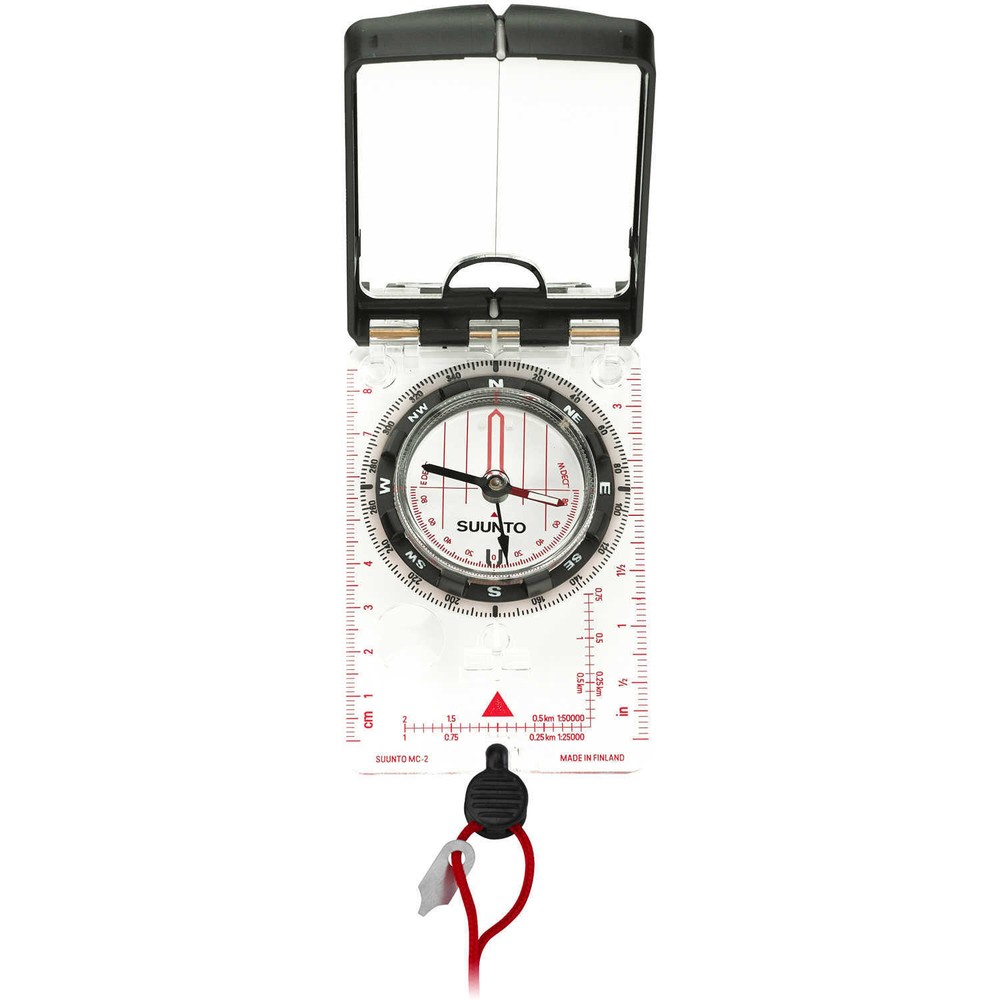 Suunto MC2 Navigator Mirror Sighting Compass with Built-In Clinometer Azimuth…