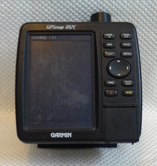 GARMIN GPSMAP 182C MARINE CHART PLOTTER FISHFINDER GPS w PWR MOUNT COVER ANTENNA