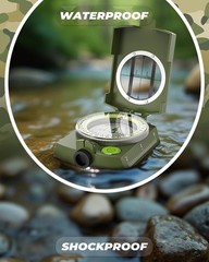 Sportneer Compass: Accurate Durable Lightweight Orienteering Camouflage