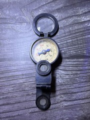 Vintage Wilkie Western Germany Radian Tone Pocket Sighting Compass