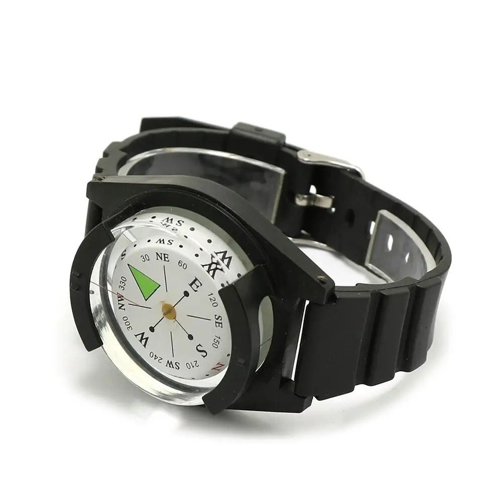 Waterproof Wrist Compass for Outdoor Hiking Camping Diving High Precision Profes