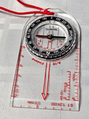 SUUNTO FIELD COMPASS A-10 A10 PARTNER II FINLAND HIKING NAVIGATION SCOUTS A 10