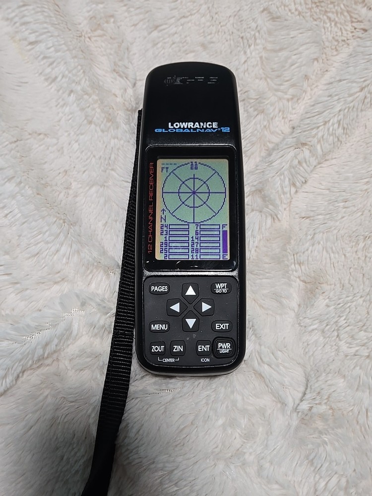 Lowrance GLOBALNAV 212 Hunting Camping Compact Navigational Handheld GPS 12 Chan
