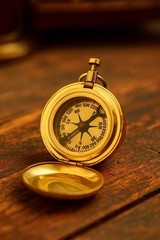 Vintage Brass Working Compass, 2 Inch Fathers Day, Anniversary Gift item