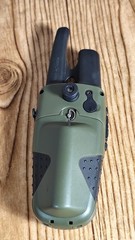 Garmin Rino 120 Handheld Hiking GPS Navigator, 2-Way Radio W/ Manual Tested READ