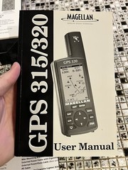 MAGELLAN GPS 315 Portable GPS Navigator Boating Fishing Hunting NOT WORKING