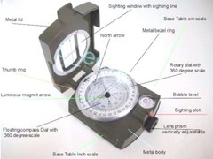 Quality Metal Marching Compass – Military Model – Sale! fx