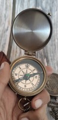 To My Son Compass Personalized Engraved Compass with Leather Case/ Gift for Son
