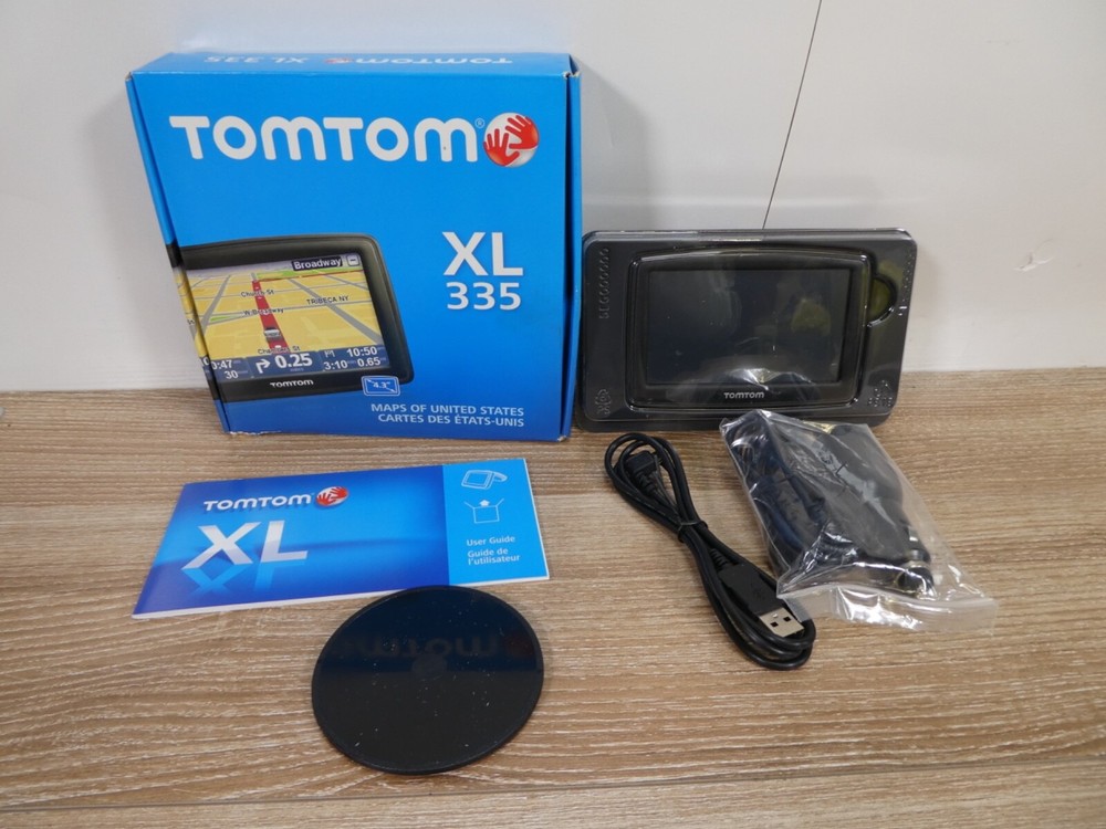 NEW TomTom XL 335 Car GPS 4.3″ LCD Set USA North America Map